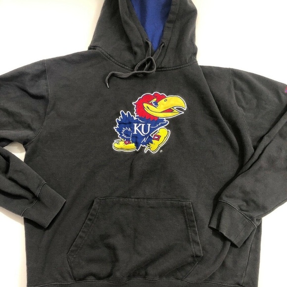 Kansas University Other - Kansas University KU Jayhawks Hooded Jacket Sz XL